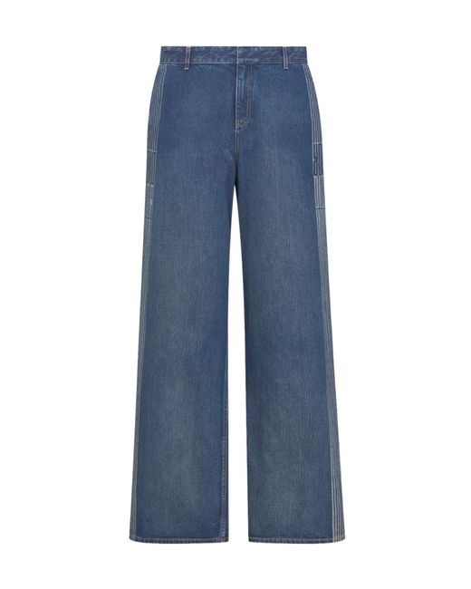 Dior Blue Flared Jeans