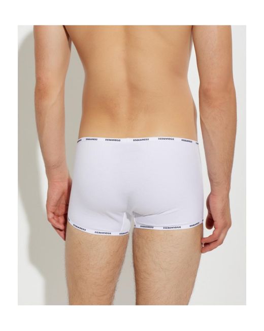 DSquared² Blue Boxer Briefs for men