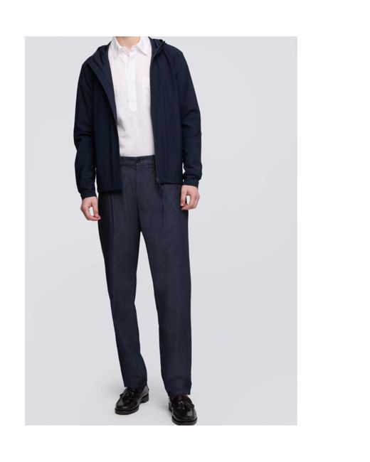 Aspesi White Double-Layered Sheer Shirt for men