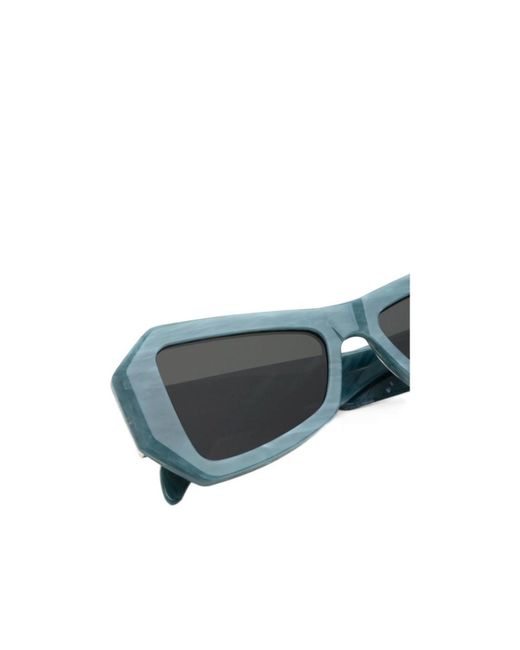Retrosuperfuture Black Geometric Sunglasses for men