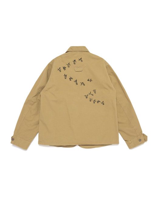 Human Made Natural Logo Utility Jacket for men