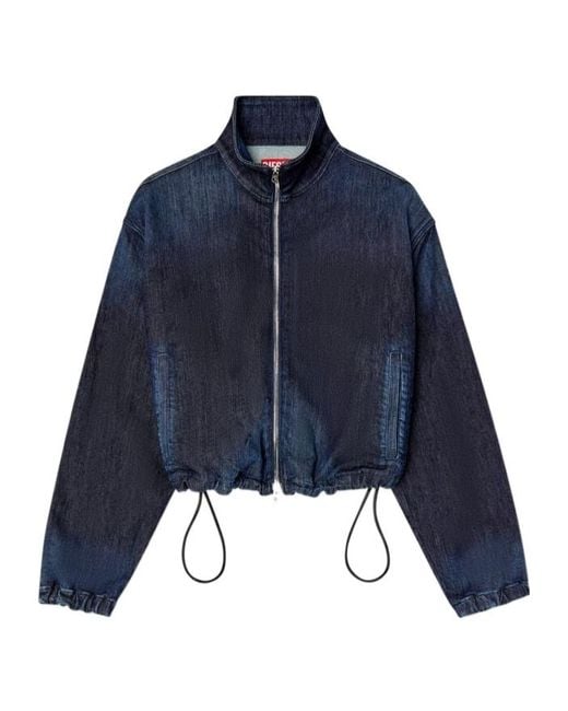 DIESEL Blue De Sanderz Jogg Jacket