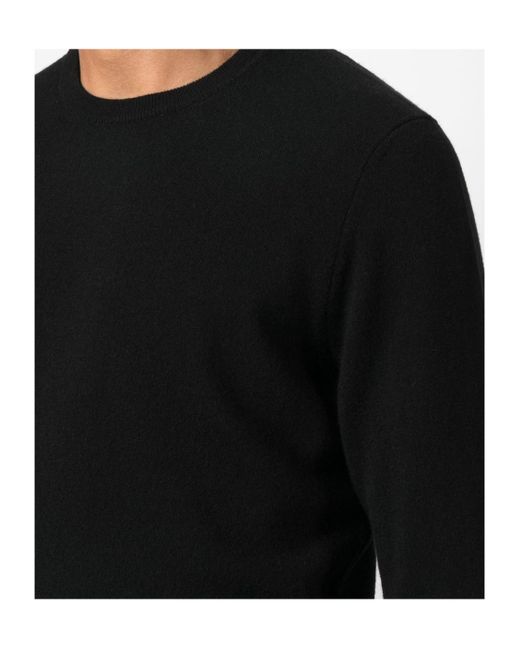 Drumohr Blue Crew Neck Cashmere Sweater for men