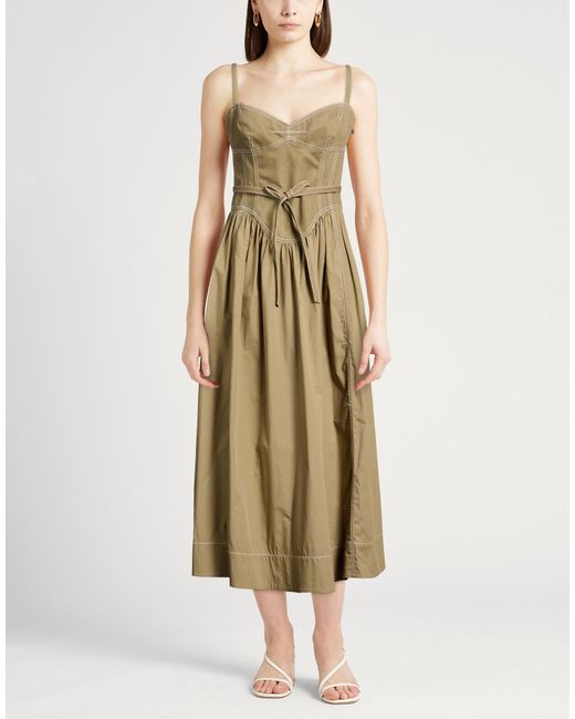 Tory Burch Natural Denim Sleeveless Dress