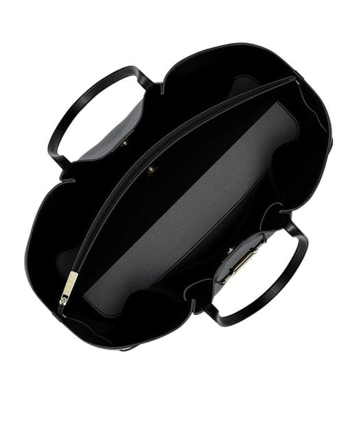 Michael Kors Black Carson Large Pebbled Leather Tote Bag