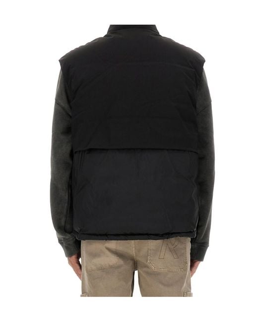 Represent Black Insulated Vest for men