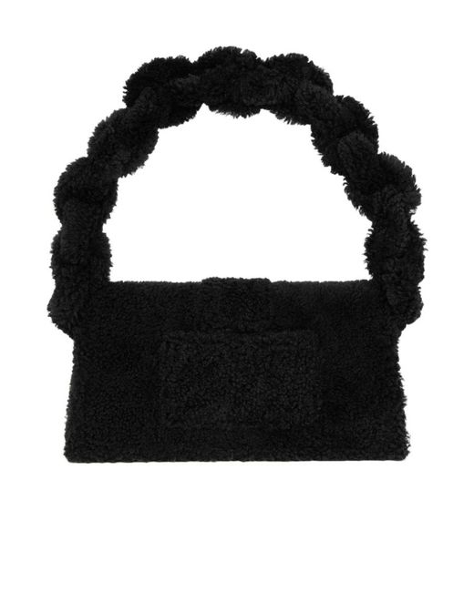 Jacquemus Black Le Bambidou Flap Bag