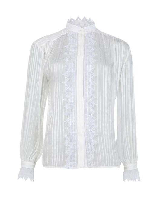 Chloé White Long Sleeve Shirt