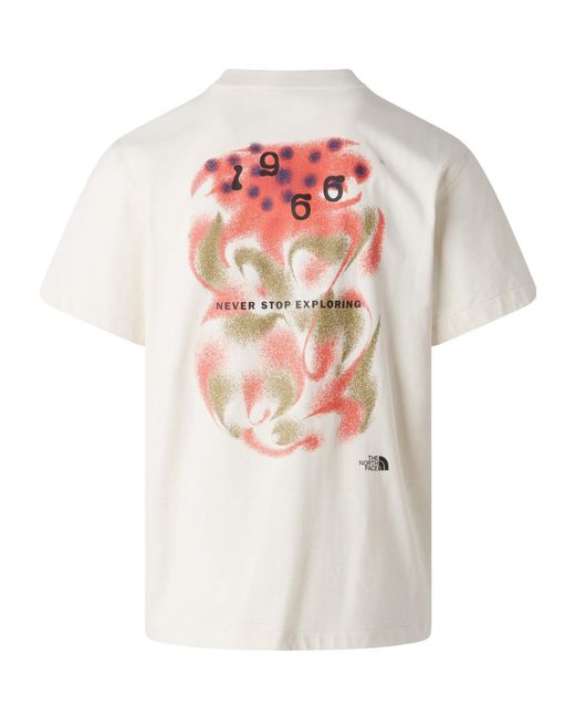 The North Face White Crew-Neck Short-Sleeve T-Shirt for men