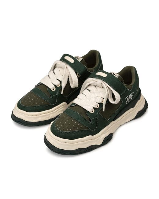 Maison Mihara Yasuhiro Green Keith Sneakers for men