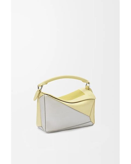 Loewe Metallic Small Puzzle Bag