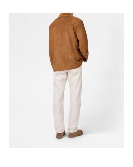Tod's Brown Pashmy Shirt Jacket for men