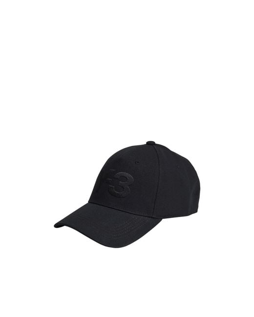 Y-3 Blue Logo Baseball Cap for men