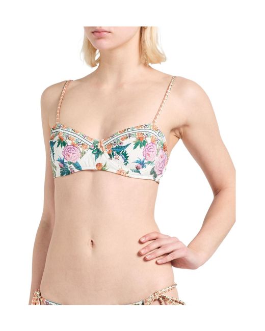 Farm Rio Blue Printed Bikinis