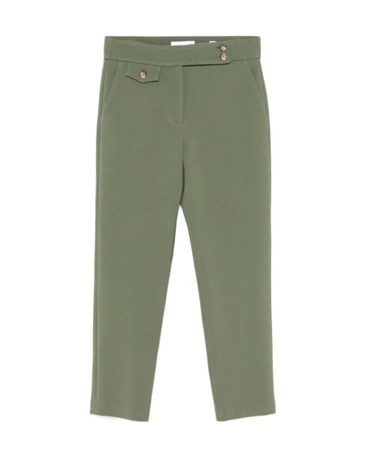 Veronica Beard Green Renzo Trousers