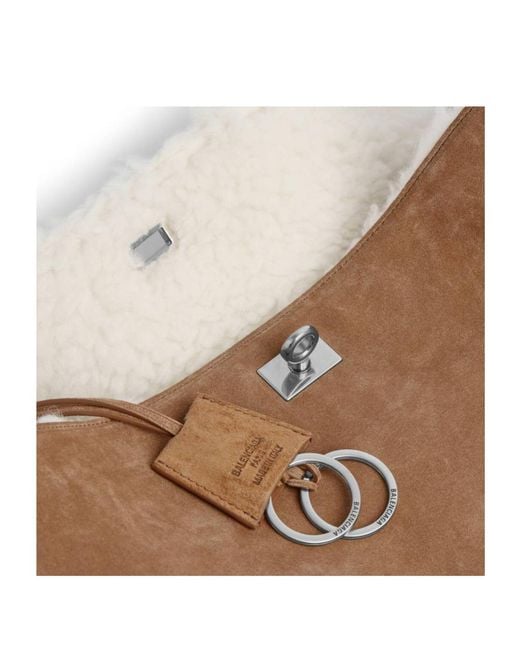 Balenciaga Brown Rodeo Medium Handbag