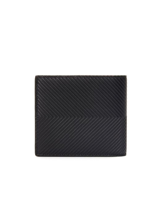 Loewe Black Stamped Logo Printed Bifold Wallet for men