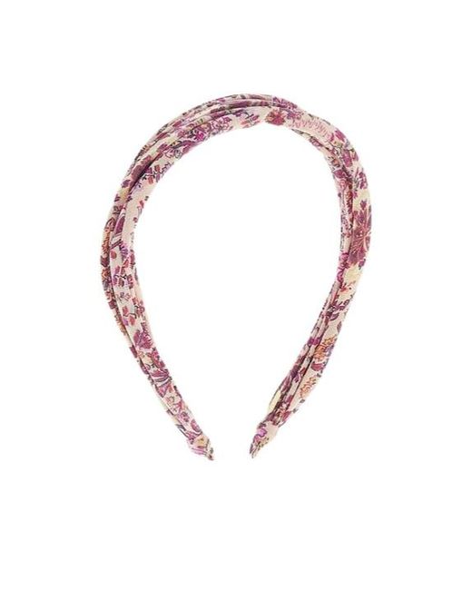 Etro Pink Pattern Hair Band