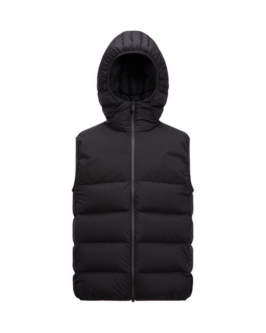 Moncler Black Bresse Down Vest for men