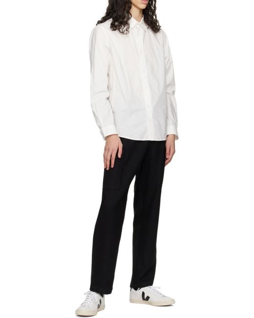 Veja White Esplar V-10 Lace-Up Sneakers