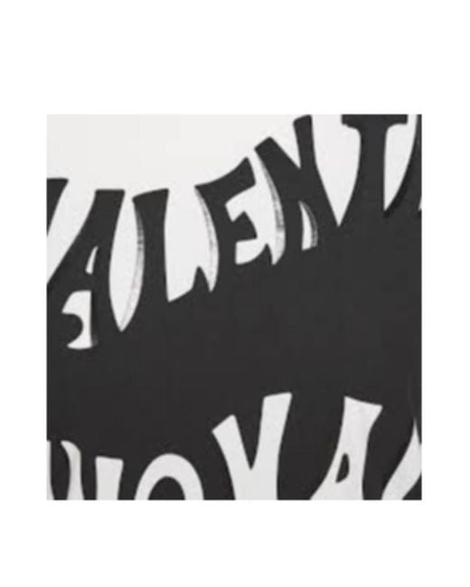 Valentino White Trunk Alphabet Printed T-Shirt