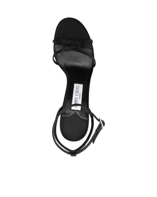 Jimmy Choo Metallic Leo Slingback-Strap Sandals
