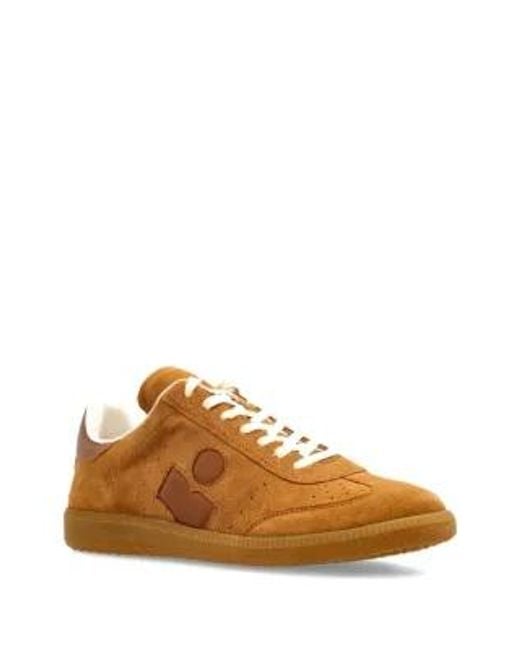 Isabel Marant Brown Bryce Leather Sneakers for men