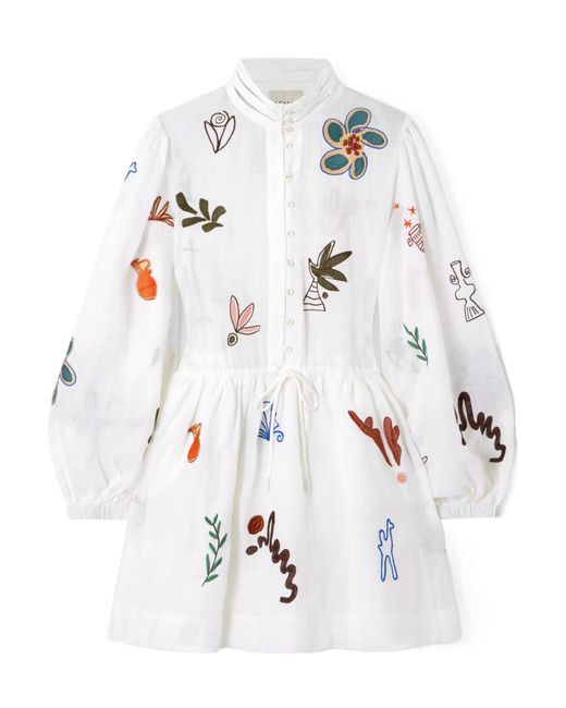 ALÉMAIS White Lightweight Dress