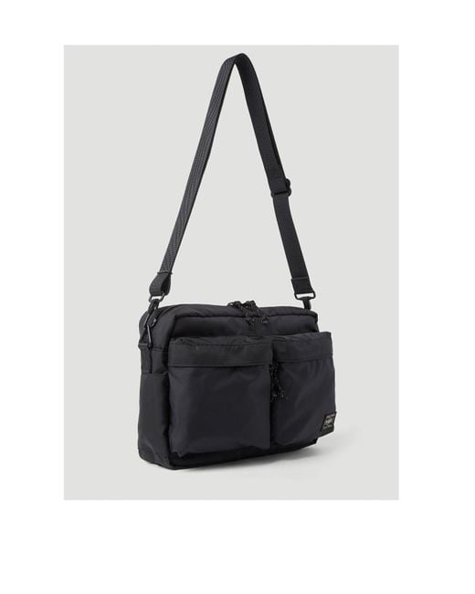Porter-Yoshida and Co Black Force Multi-Pocket Shoulder Bag