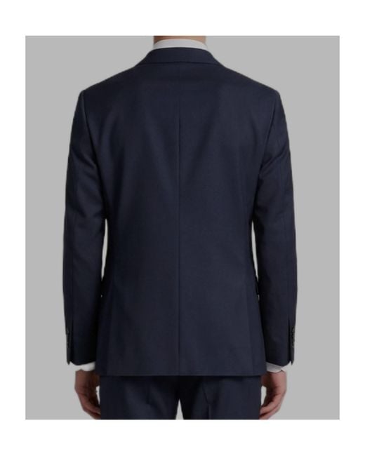Lardini Blue Single-Breasted Classic Suit for men