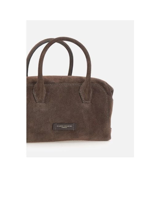 Gianni Chiarini Brown Gemma Top-Handle Shoulder Bag
