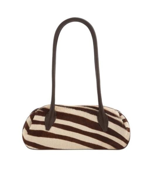 Yuzefi Metallic Oyster Mini Shoulder Bag