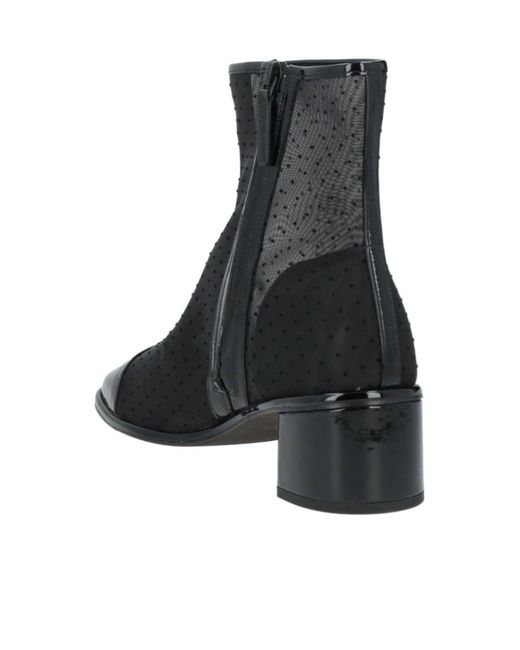 Tory Burch Black Minimalist Round-Toe Ankle Boots