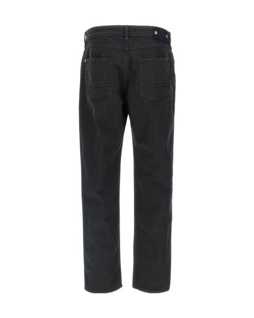 Stone Island Black Belt-Loop Jeans for men