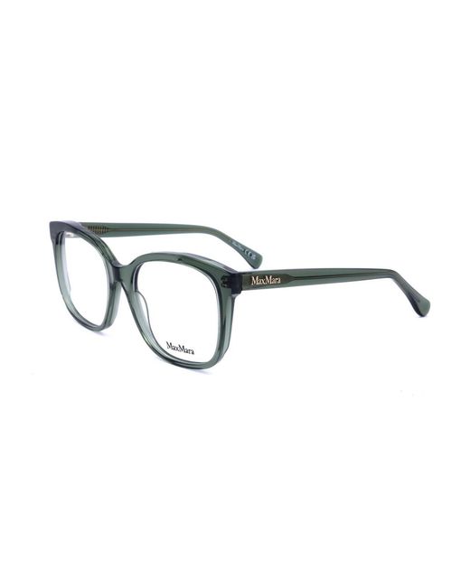 Max Mara White Square Frame Glasses