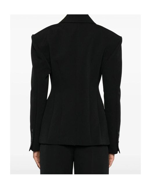 Frankie Shop Black Doyer Cinched Blazer