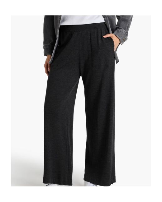 Brunello Cucinelli Black Elastic Waist Casual Pants