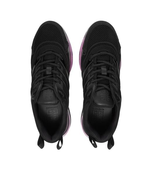 Givenchy Black Low-Top Leather Sneakers for men