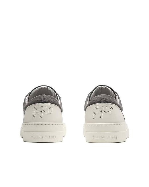 Filling Pieces Gray Lace-Up Sneakers for men
