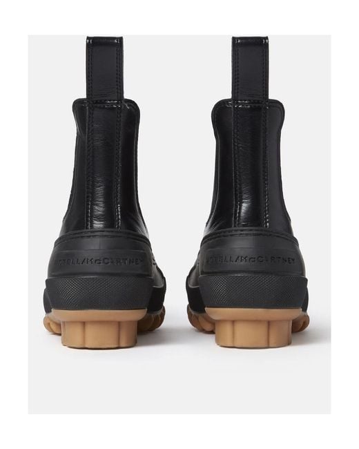 Stella McCartney Black Duck City Ankle Boots
