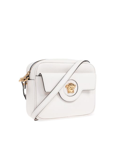 Versace White Shoulder Bag 'La Medusa'