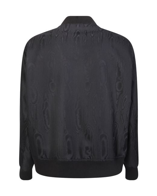Lardini Black Attitude Teddy Zipped Jacket for men