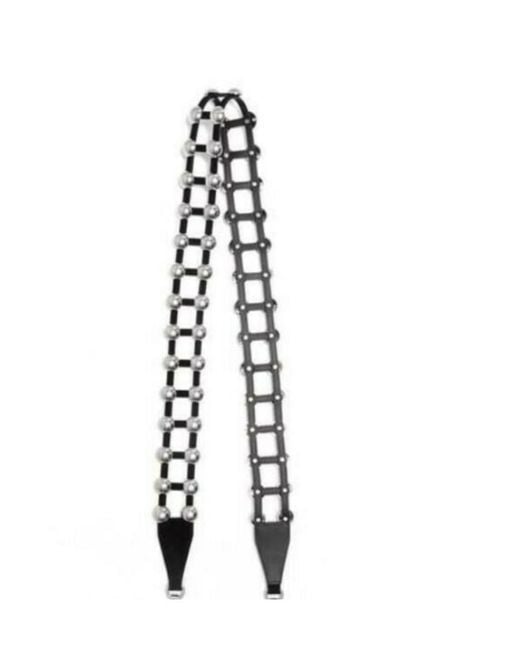 Alexander Wang White Logo Strap
