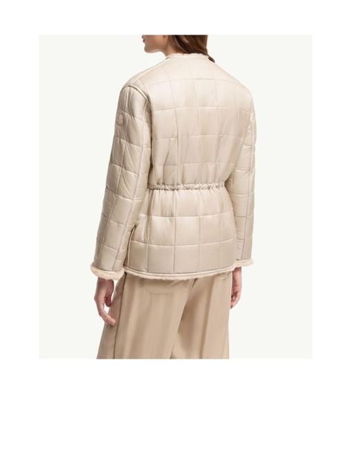 Moncler Natural Tipule Reversible Quilted Jacket