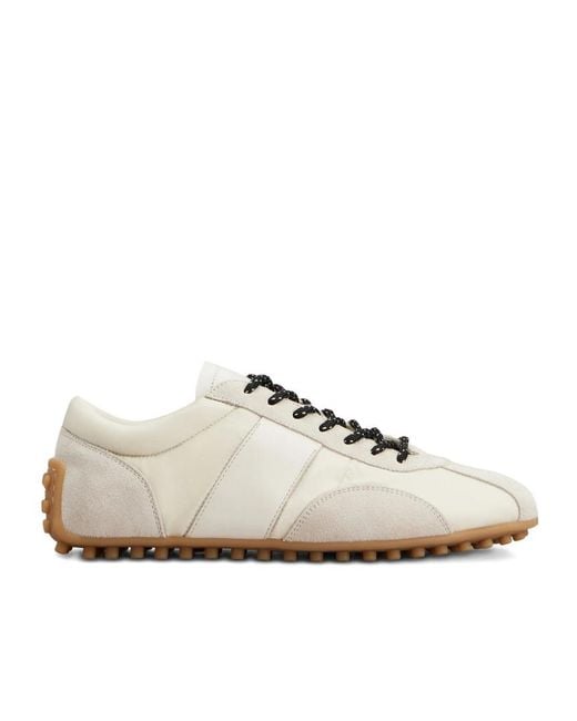 Tod's White T-Marathon Lace-Up Sneakers