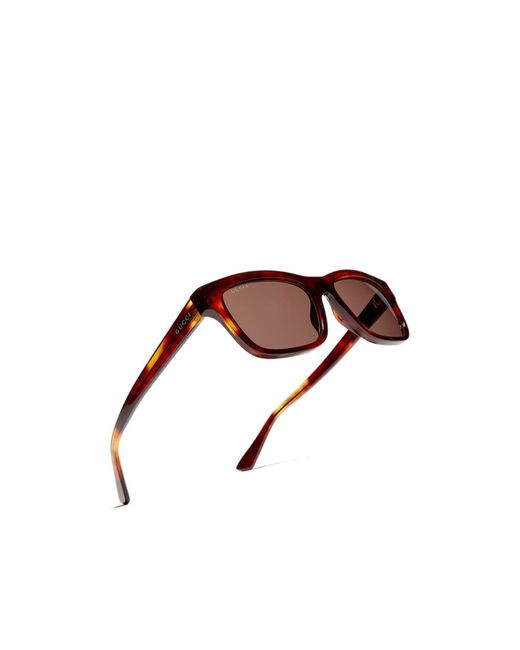Gucci Multicolor Rectangular-Frame Sunglasses for men