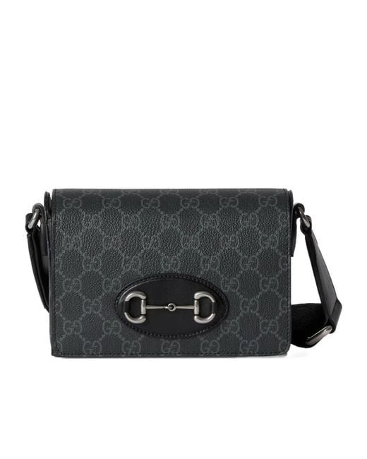 Gucci Black Horsebit 1955 Mini Bag for men