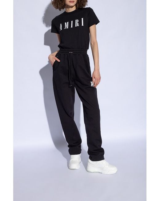 Amiri White Ma-1 Leather Sneakers
