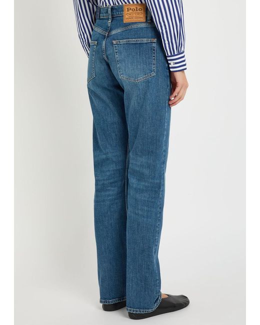 Polo Ralph Lauren Blue Straight-Leg Jeans