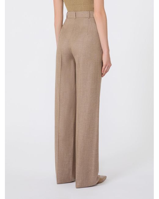 Max Mara Natural Studio Eziana Straight Leg Pants